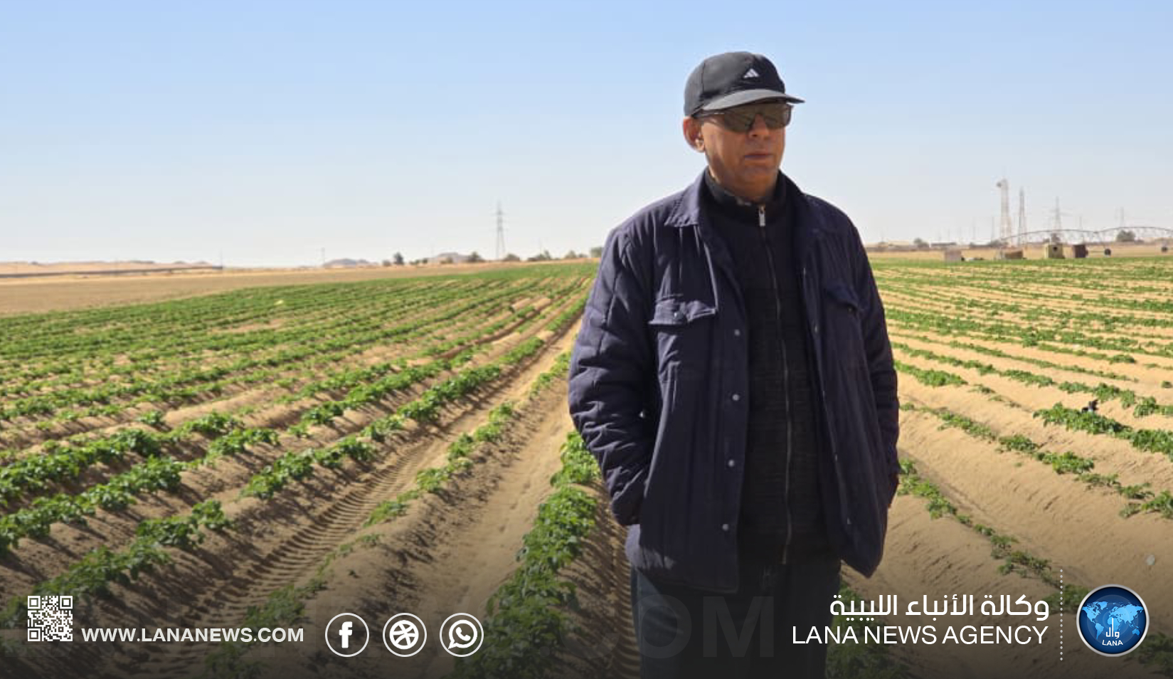 بو طاهر : مشروع الكفرة الإنتاجي سيعزز الإنتاج الزراعي والأمن الغذائي