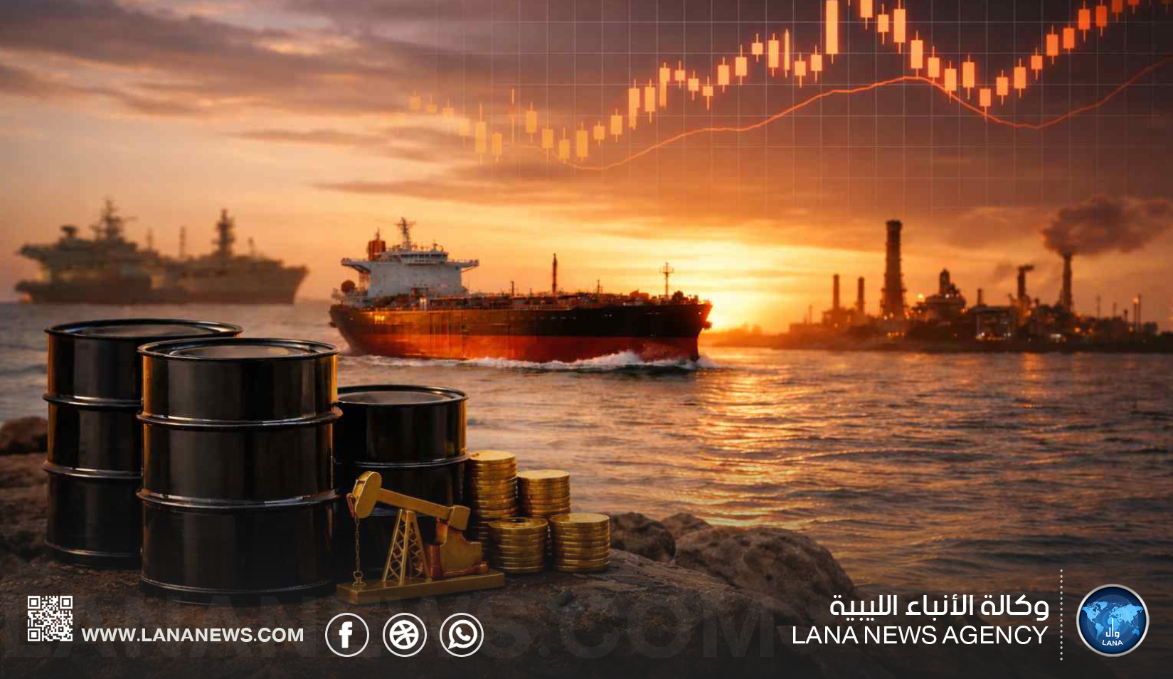 صعود أسعار النفط وسط ضبابية التهدئة مع إيران