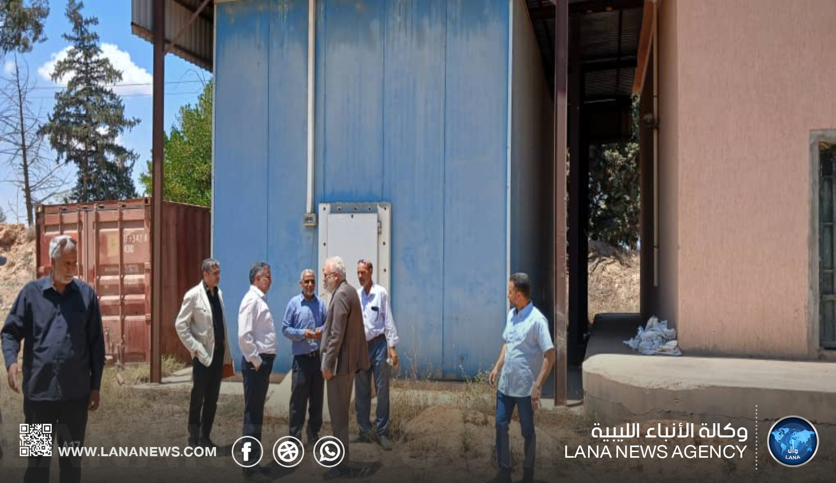 مركز البحوث الزراعية يتفقد محطة الخمس ويبحث احتياجاتها