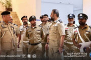 مدير أمن بنغازي الكبرى يجري جولة تفتيشية مفاجئة على المراكز الأمنية بخط الساحل