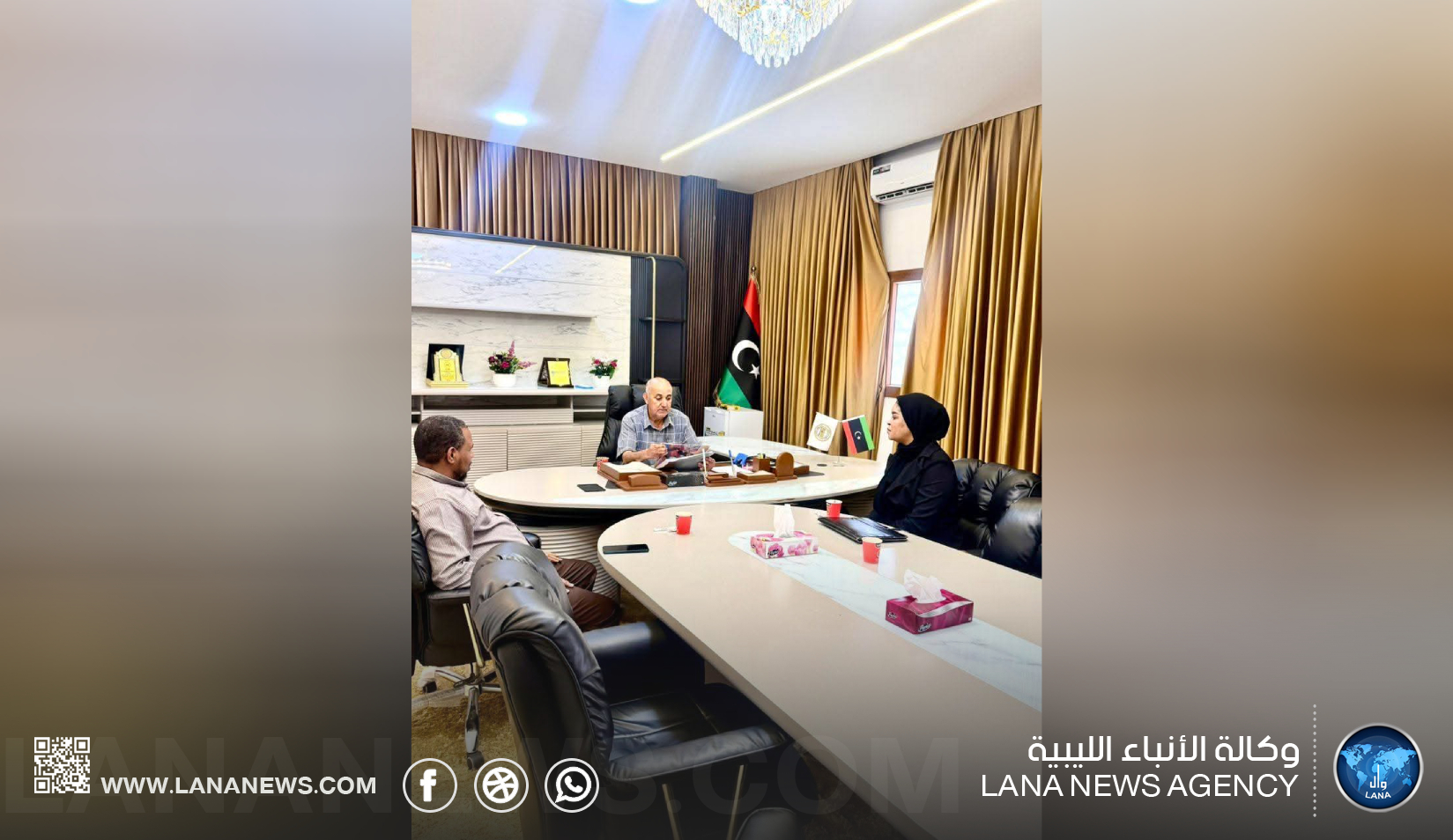 بلدية براك الشاطئ تُنسّق مع لجنة مكافحة المخدرات لإطلاقِ برامج توعية
