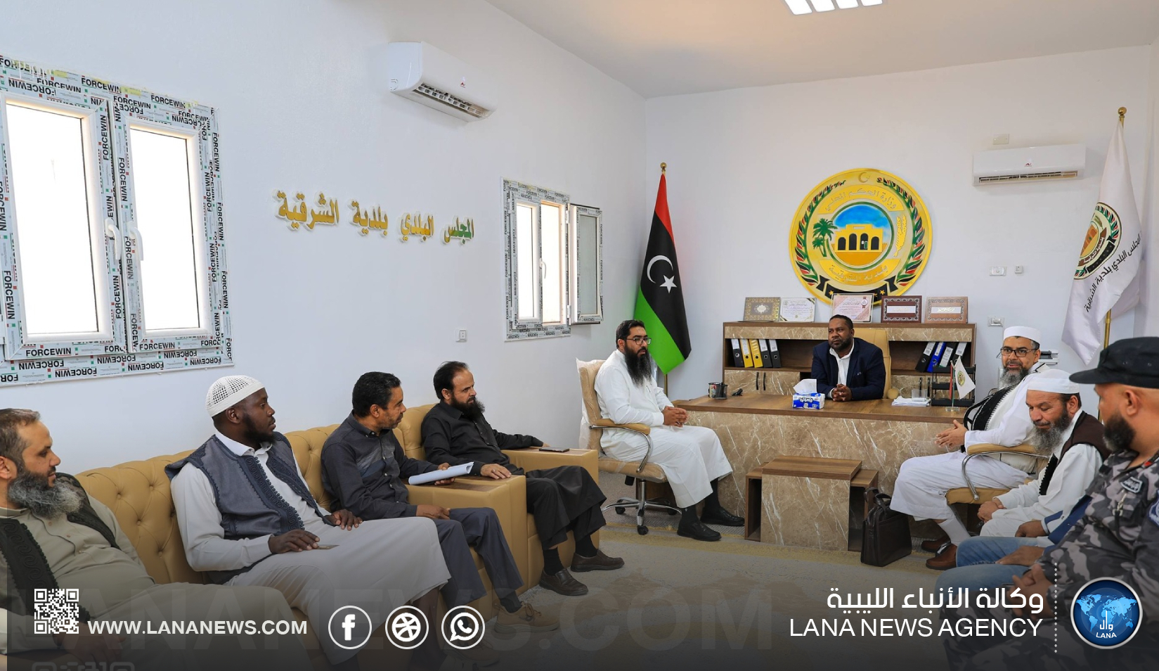وفد الأوقاف يصل أم الأرانب لتعزيز التعاون المؤسسي