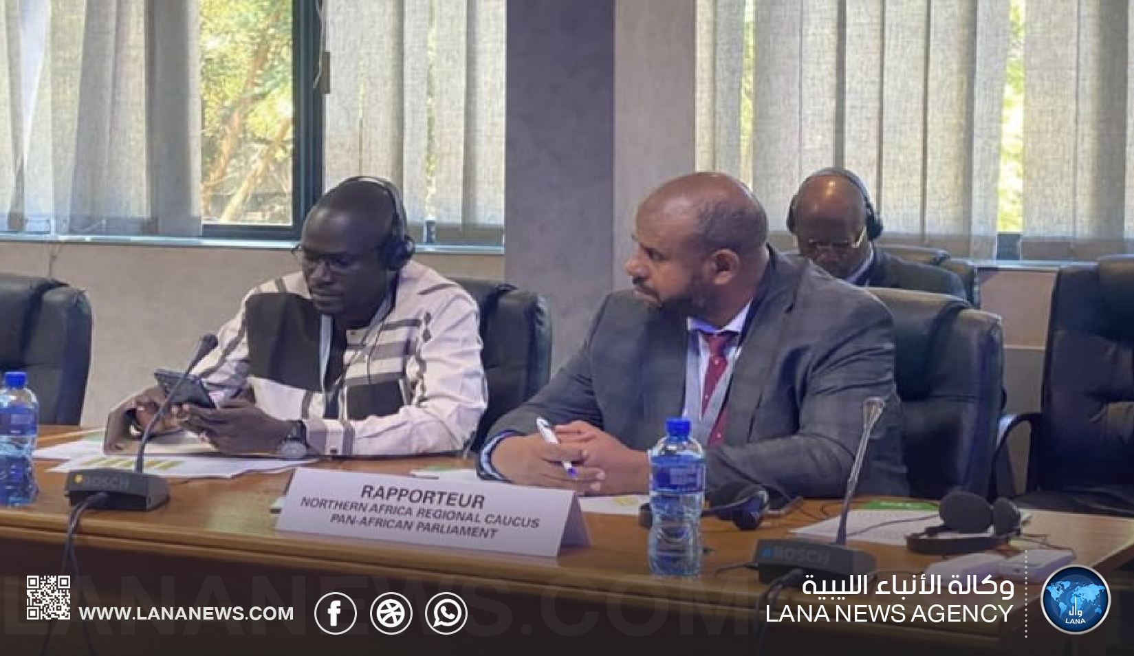 مشاركة ليبية في اجتماع مكتب رئاسة البرلمان الأفريقي
