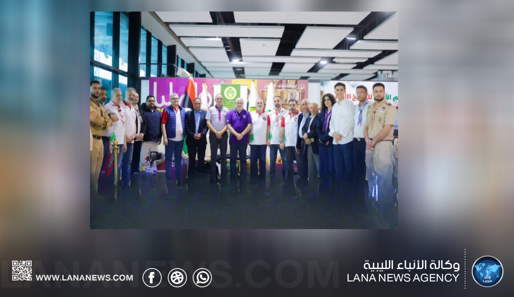 وصول الوفود العربية المشاركة بالاجتماعات الكشفية الدولية لطرابلس