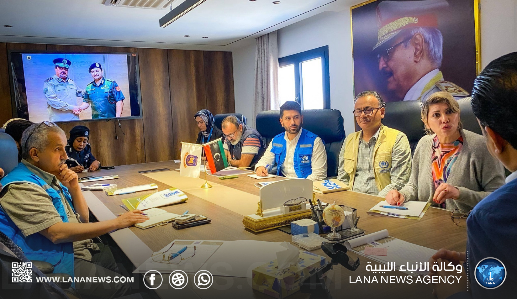 الخفيفي يبحث مع المفوضية الدولية أوضاع اللاجئين السودانيين بالبلاد