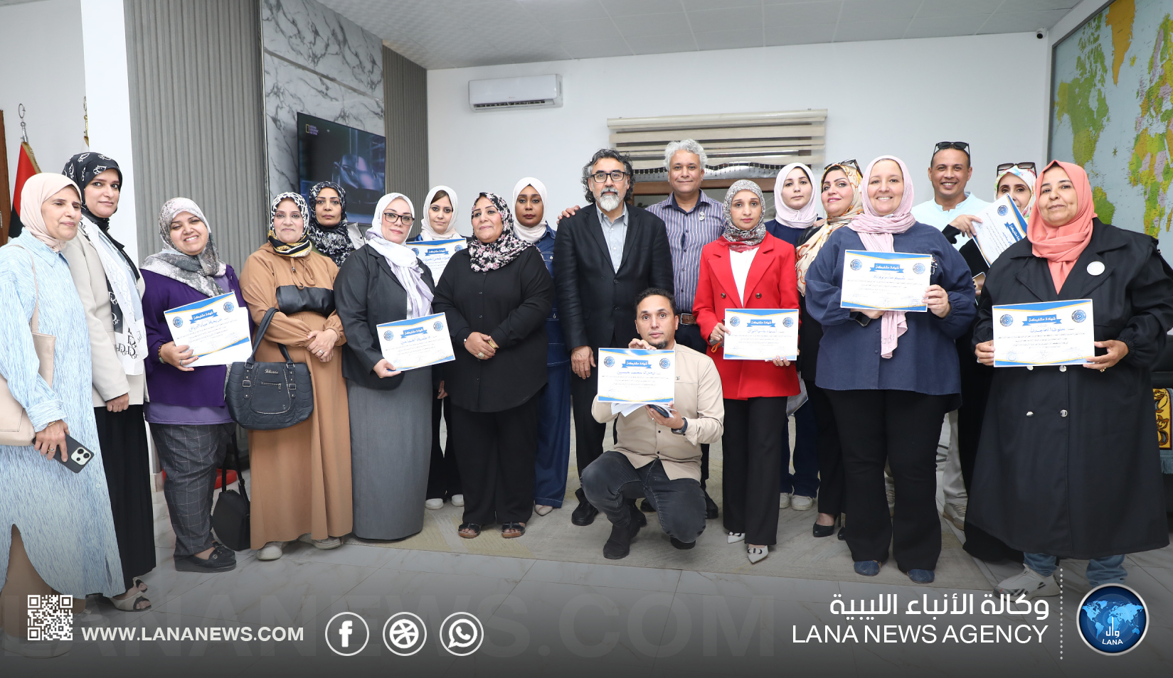 اختتام جلسة توعوية حول الهجرة غير الشرعية في بنغازي