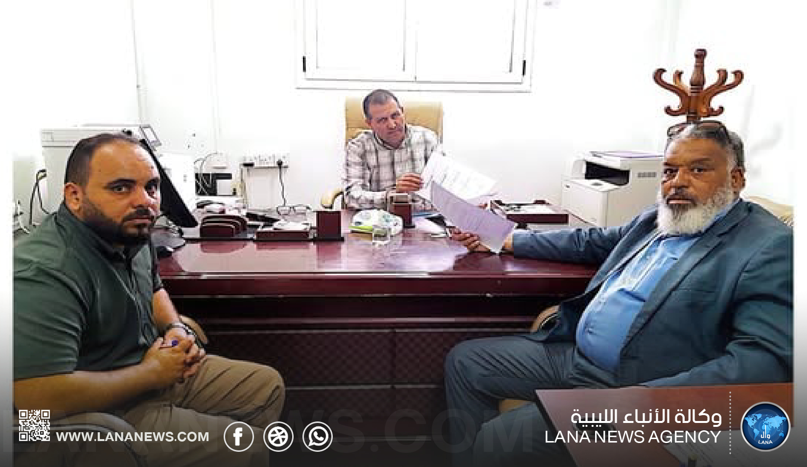 مباشرة تقييم المرافق الصحية بمدينة أجدابيا