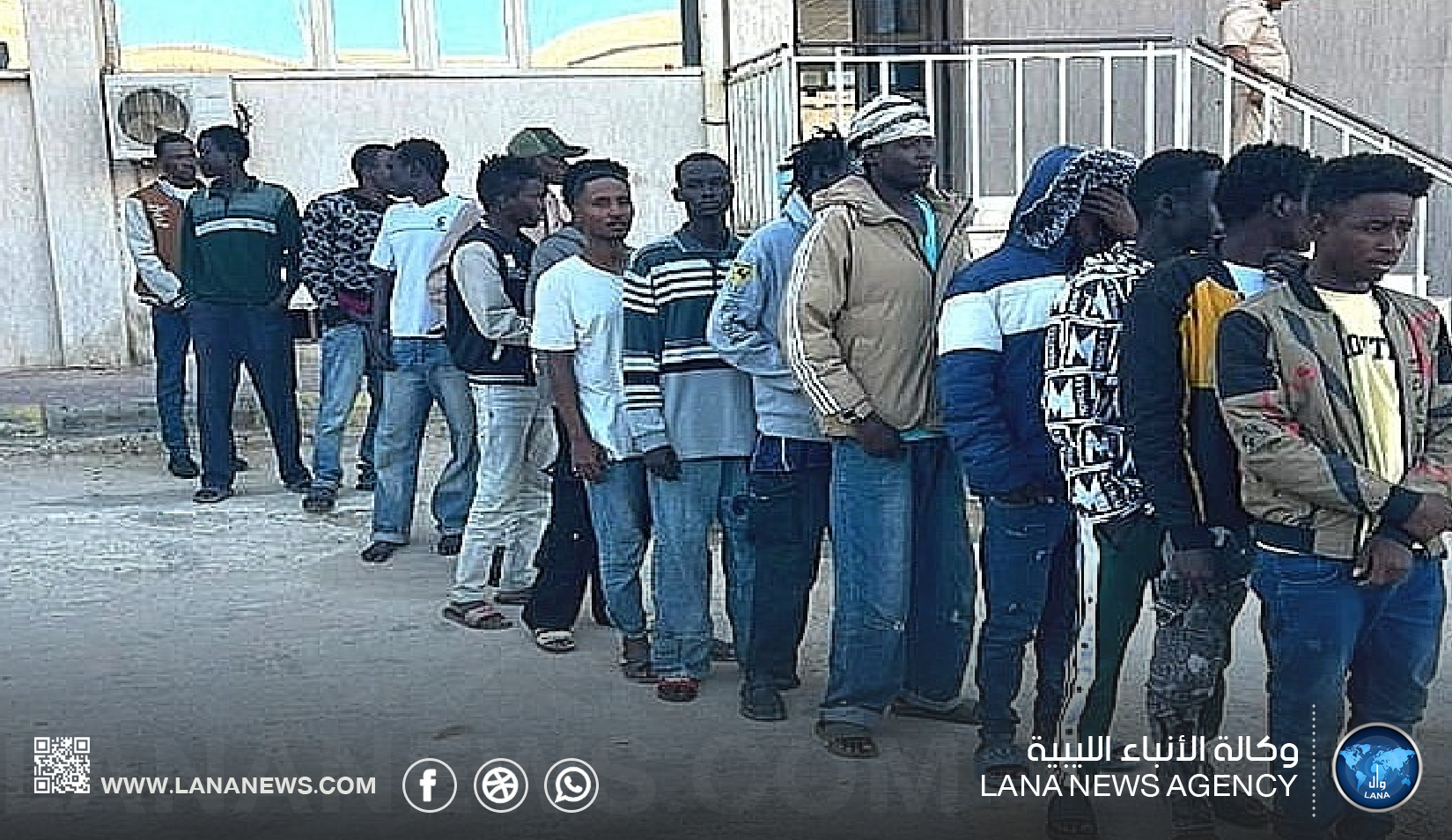 تواصل حملات لضبط المهاجرين غير الشرعيين بصبراتة