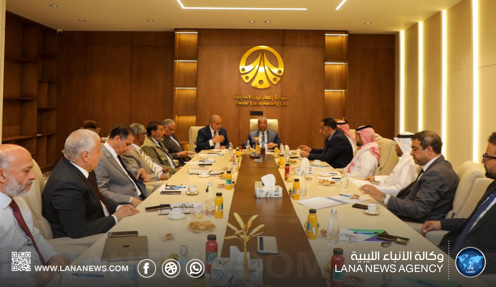 إعمار ليبيا تبحث شراكات استثمارية لدعم التنمية الاقتصادية