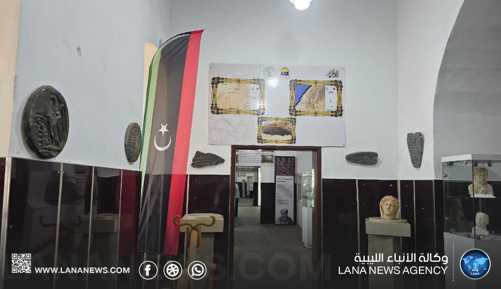 افتتاح صالة لعرض الآثار المستردة في بنغازي