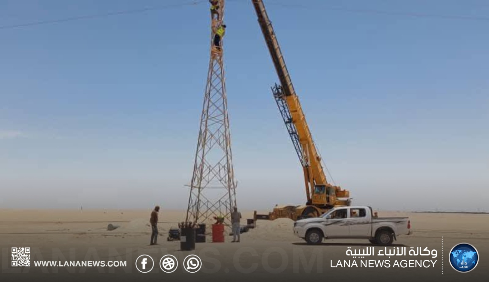 استقرار الكهرباء بمناطق الواحات بعد 11 يوما من العمل الميداني