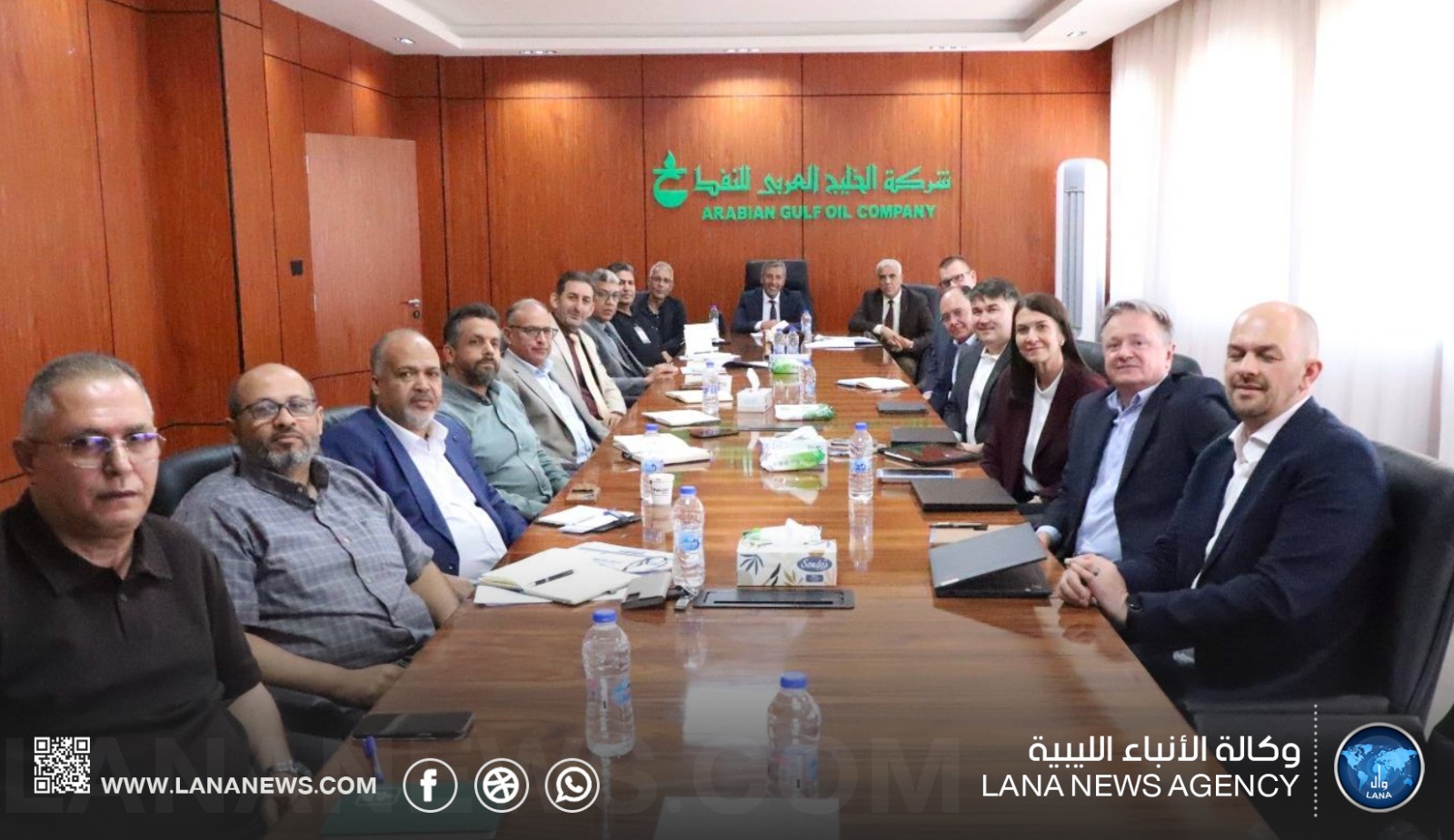 الخليج العربي للنفط وشيفرون الأمريكية تبحثان تطوير الحقول