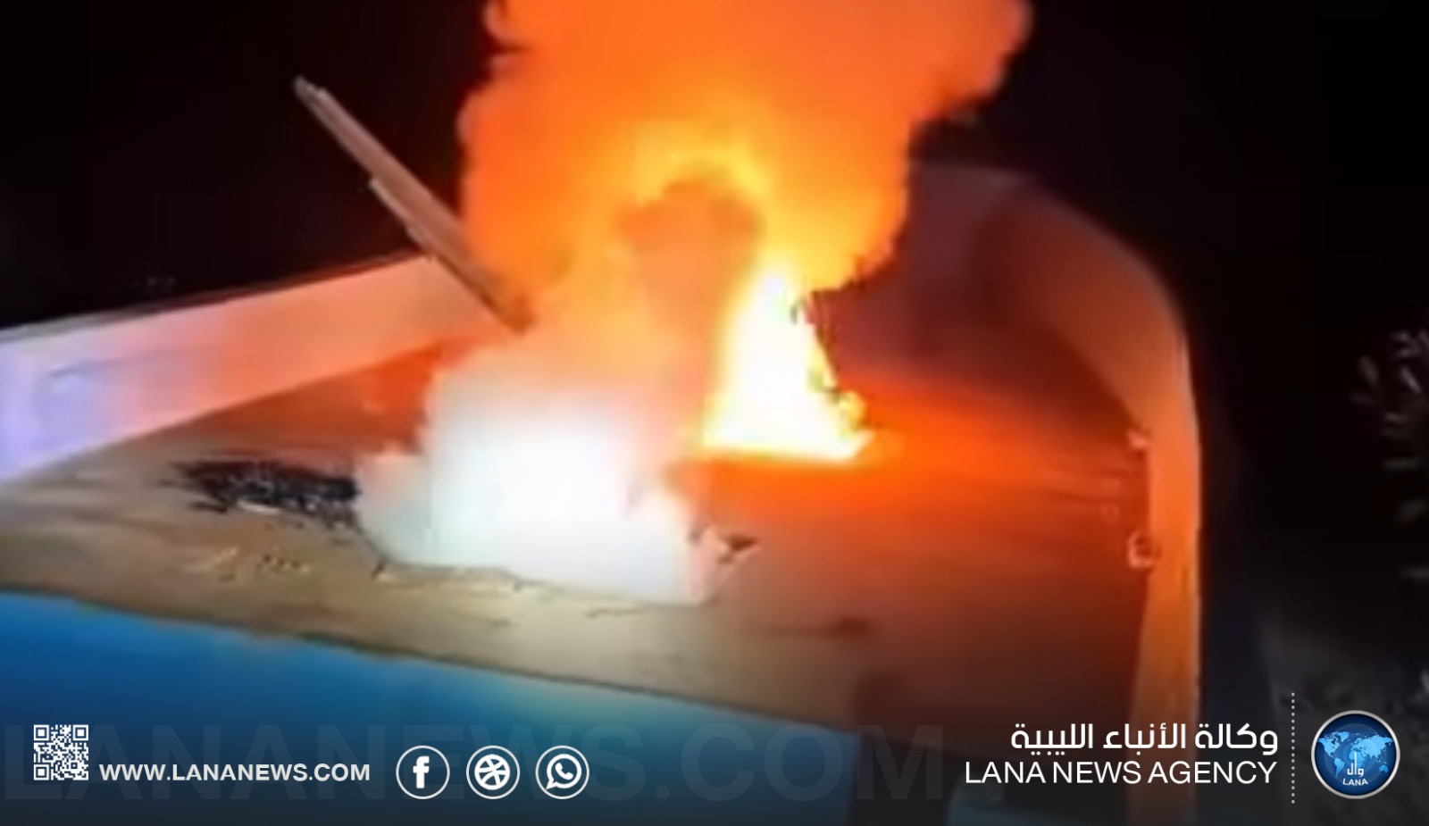 مداهمة موقع لتصنيع قوارب الهجرة غير الشرعية شرق سرت