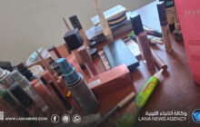 ضبط مواد تجميل غير صالحة داخل صالونات التجميل بسرت