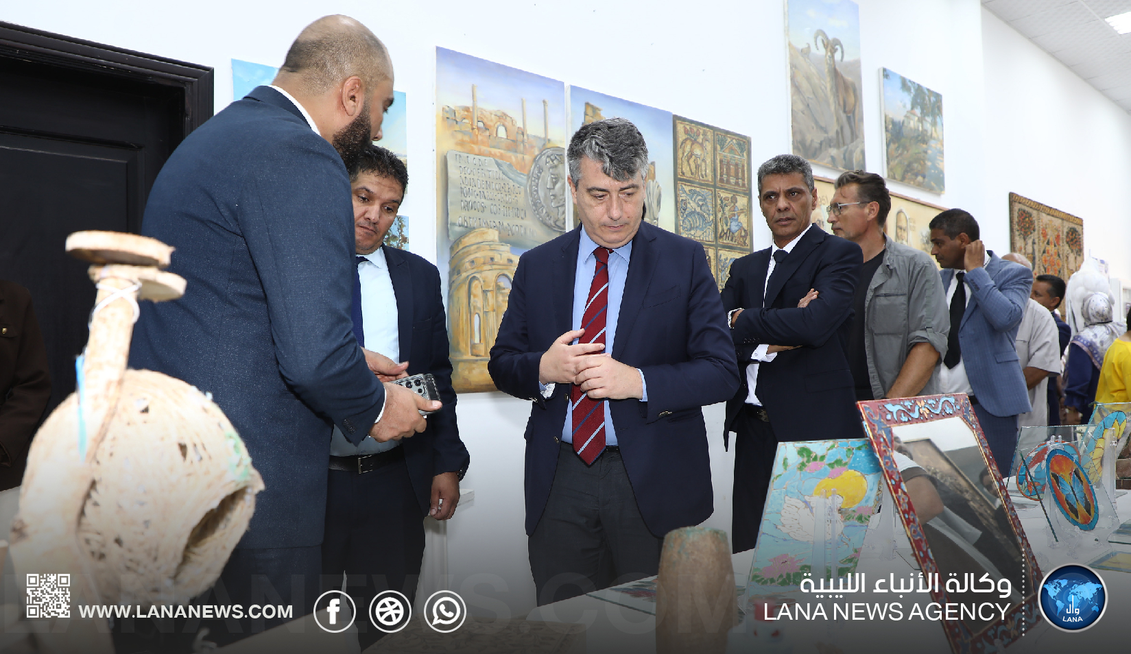 معرض “مساحات الإبداع العلمي والفني” ينطلق بجامعة بنغازي