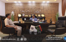 أبو زريبة يبحث تطوير البحث الجنائي والتفتيش وأمن سرت
