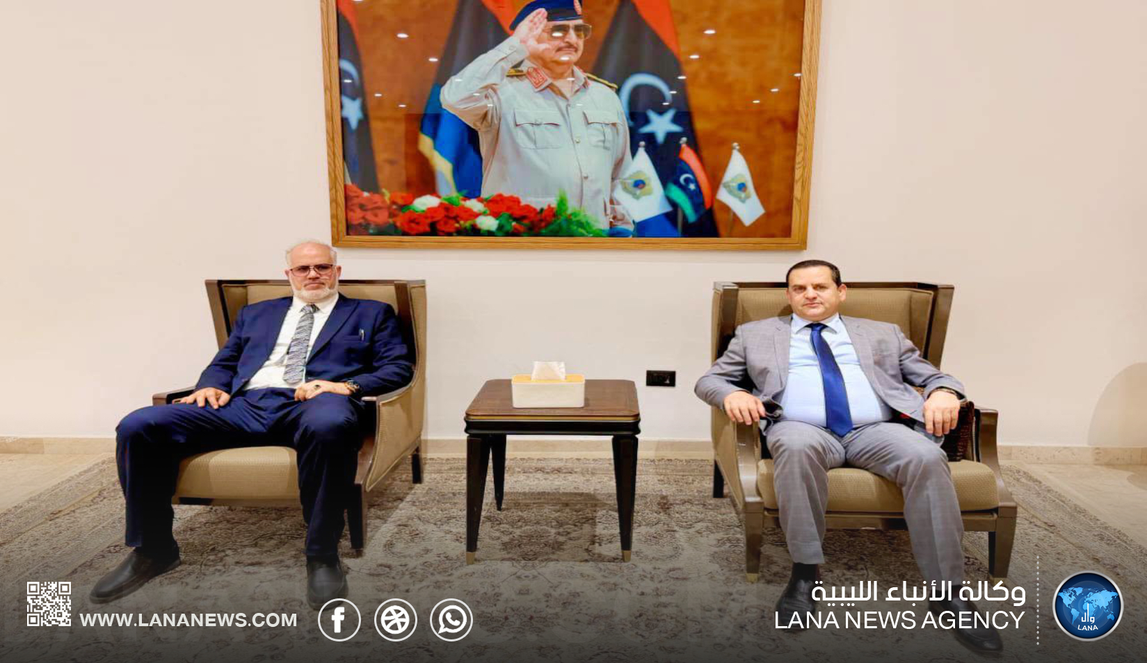 الحويج يتفقد استعدادات امتحانات الملحقين الدبلوماسيين بسبها