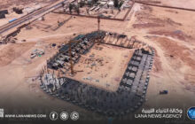 تقدم أعمال مشروع ملعب الشاوش غربال الدولي بمدينة سبها