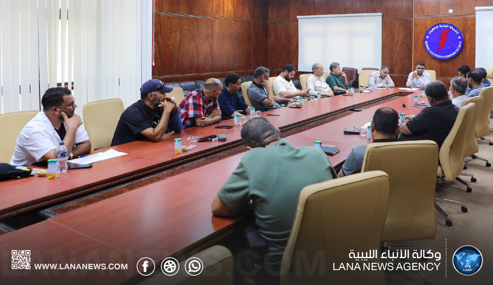 وضع خطة لرفع جاهزية الشبكة الكهربائية خلال الصيف ببنغازي