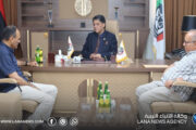 وزير العدل يبحث سير العمل بالجهات القضائية ببنغازي والواحات