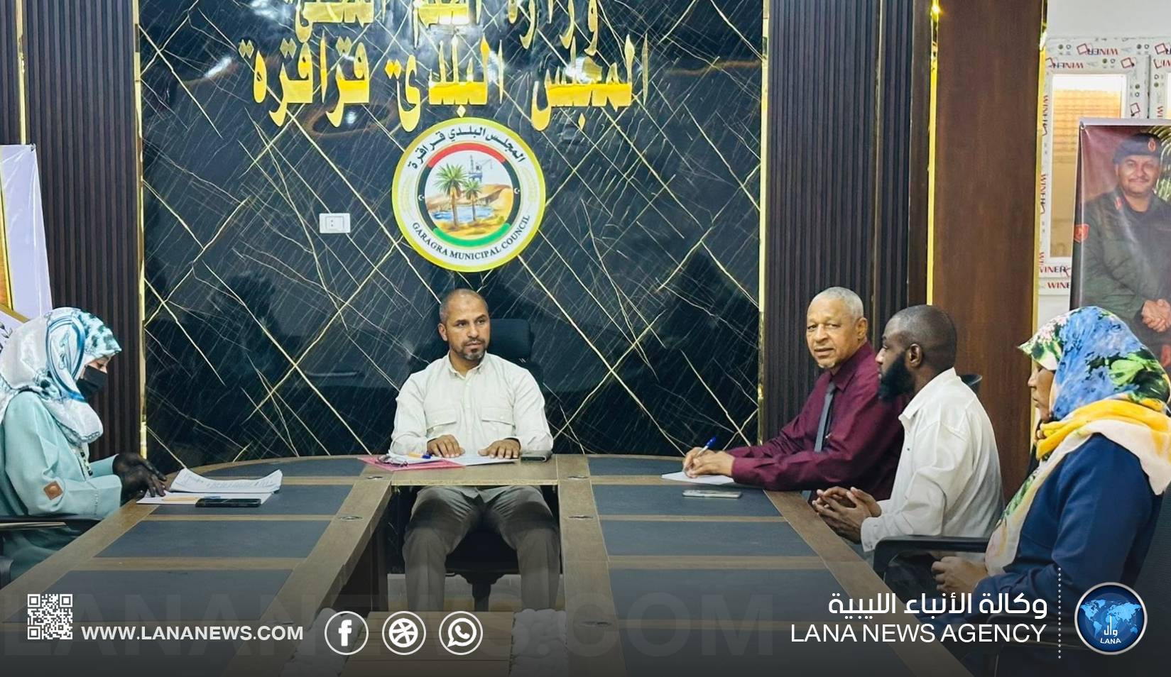 غرفة تجارة مرزق وقراقرة تبحثان دعم المشاريع الصغرى