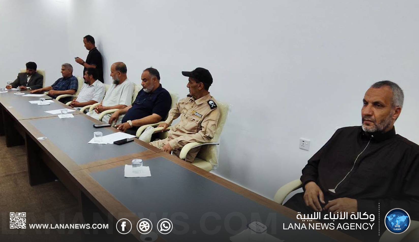 مناقشة  التحديات الزراعية الممتدة لأكثر  من عشرين عاما بطبرق