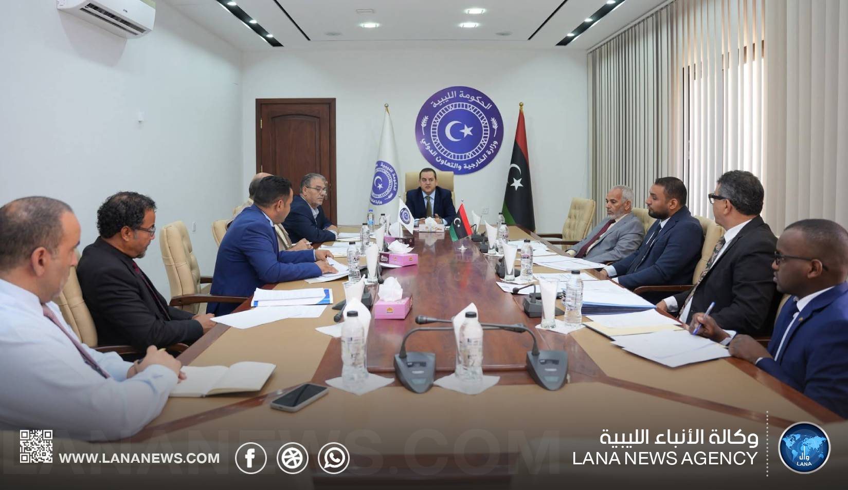 الخارجية تناقش تطوير العلاقات السياسية مع أوروبا وأمريكا والسودان