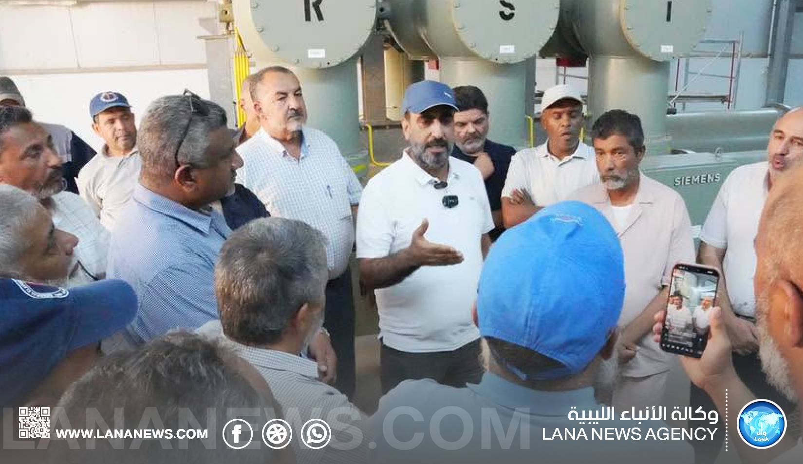 شحن محول جديد بمحطة مراوة لتعزيز استقرار الكهرباء