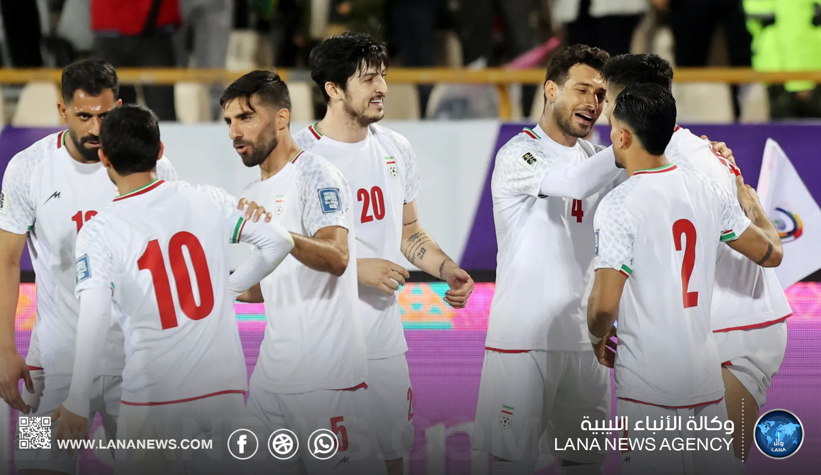 إيران تواجه مالي وديا قبل التوجه إلى المكسيك