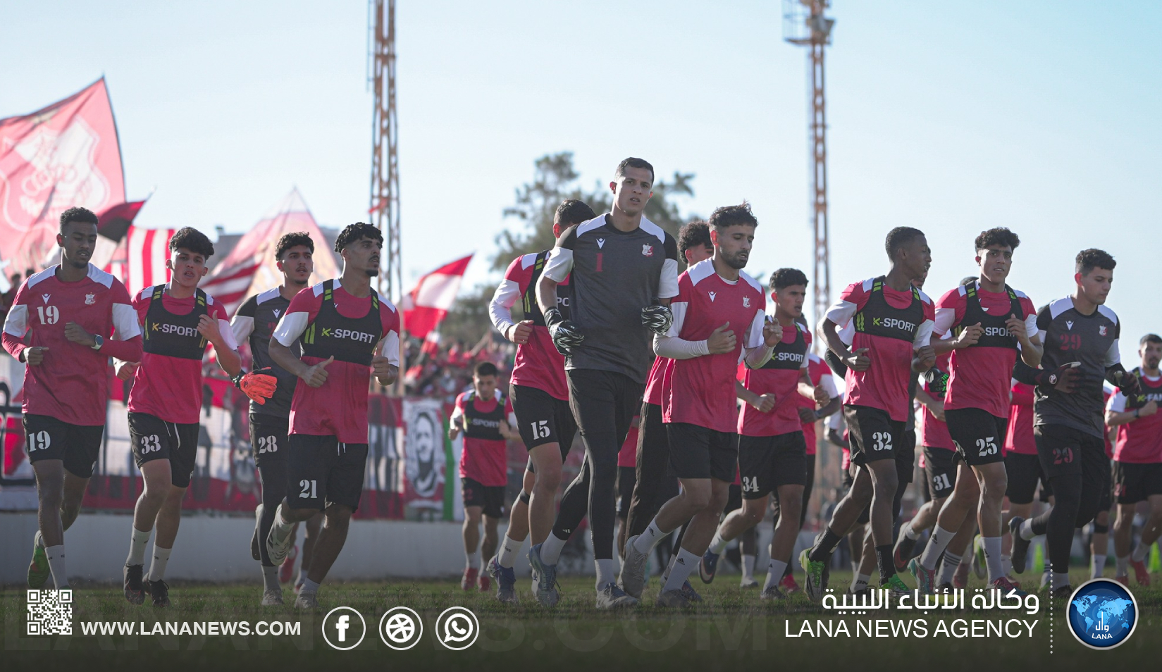 الأهلي يختم تدريباته في بنغازي قبل السفر للقاهرة لخوض نهائي الكأس