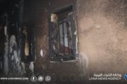 وفاة أم وثلاثة من أبنائها إثر حريق داخل شقة سكنية بزاوية الدهماني في طرابلس