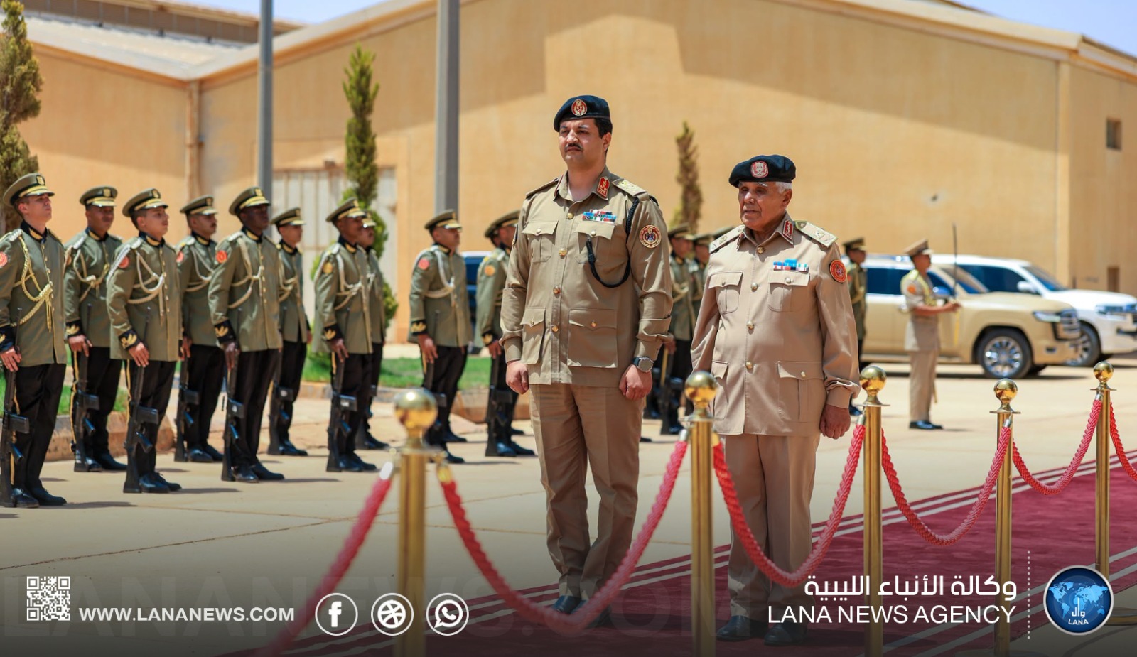 رئيس الأركان العامة يشهد تخريج دورة لآمري الكتائب والسرايا بإدارة المشاة والمدرعات