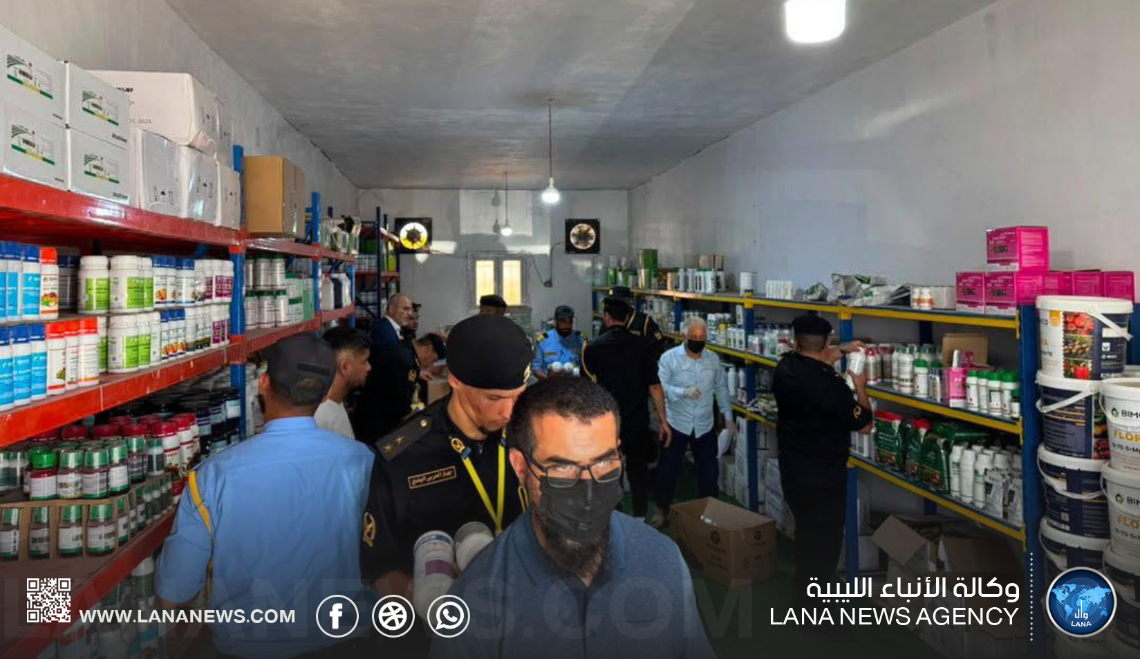 النائب العام يأمر بحبس 12 متهمًا وقفل 30 محلاً للاتجار بمبيدات محظورة في الخمس