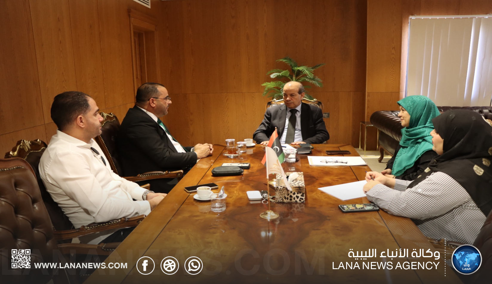 الهيئة العامة للمعارض والمؤتمرات وبلدية بنغازي تبحثان آليات إنجاح معرض بنغازي الدولي