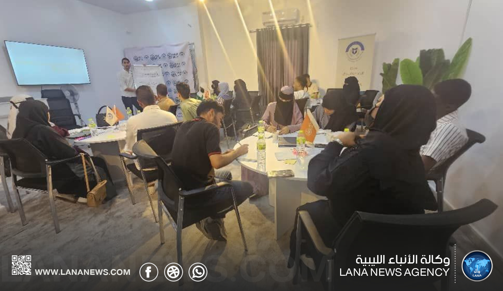 اختتام الأسبوع الأول من البرنامج التدريبي لمبادرة 