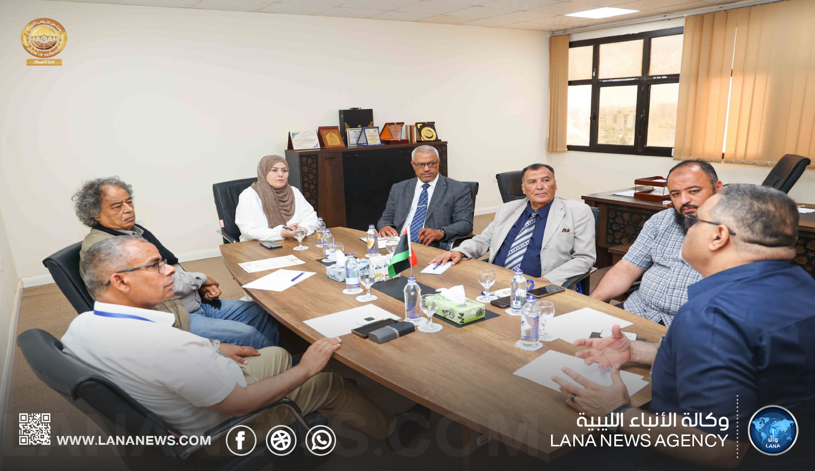لجنة شؤون المرأة والطفل تبحث برامج توعوية للأسرة الليبية