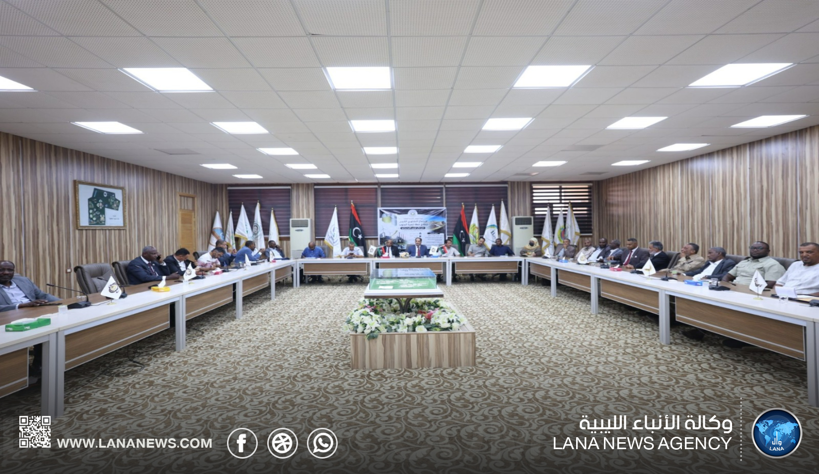 جامعة سبها تستضيف اجتماعًا لإطلاق خُطة تنمية الجنوب نحو إقليم صناعي