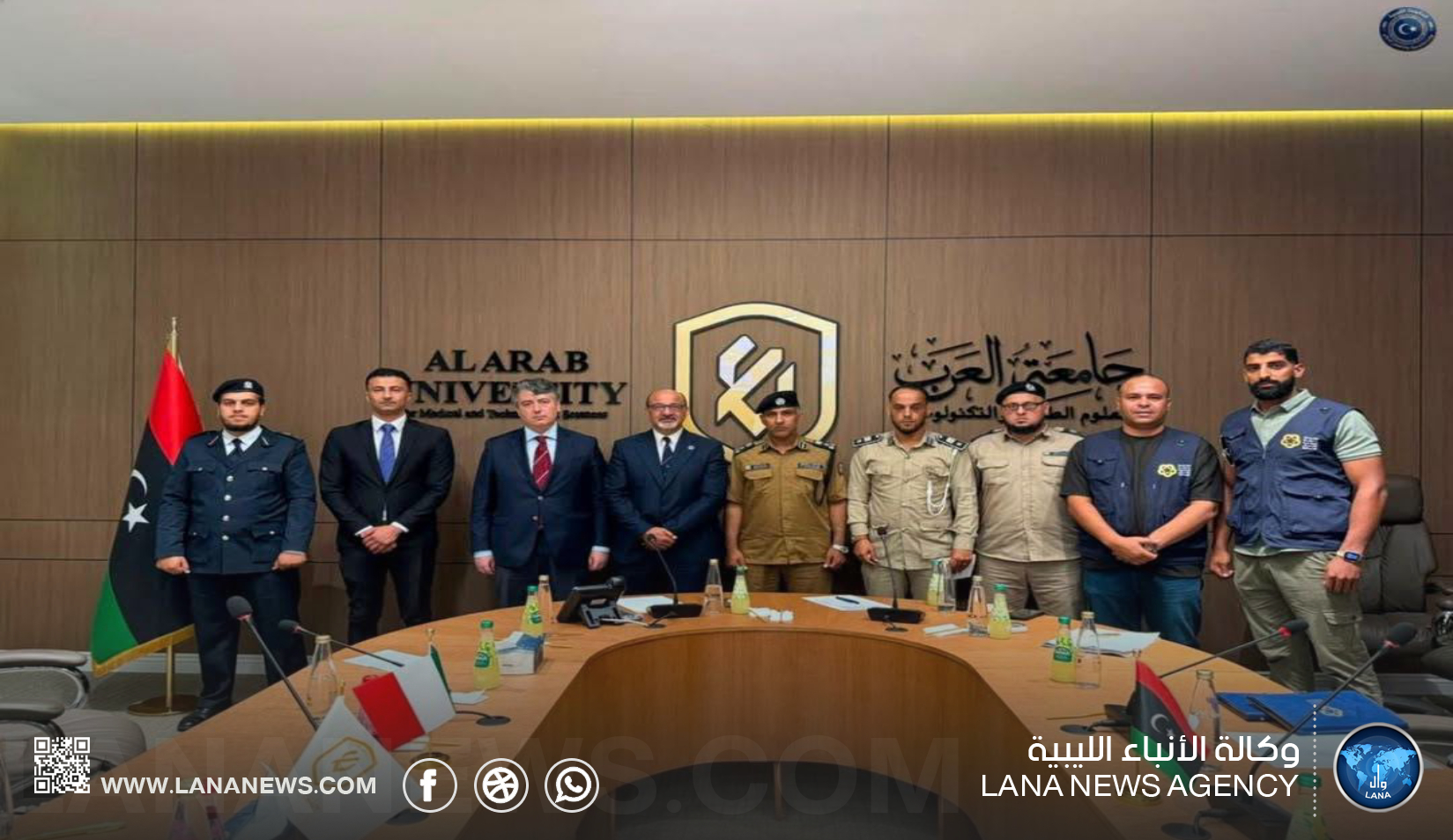 الخارجية الليبية تبحث الخبرات الإيطالية لمكافحةِ حرائق الغابات