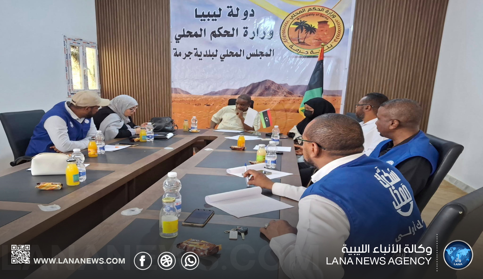 بلدية جرمة تبحث إنشاء فرع للهيئة الوطنية للسكري