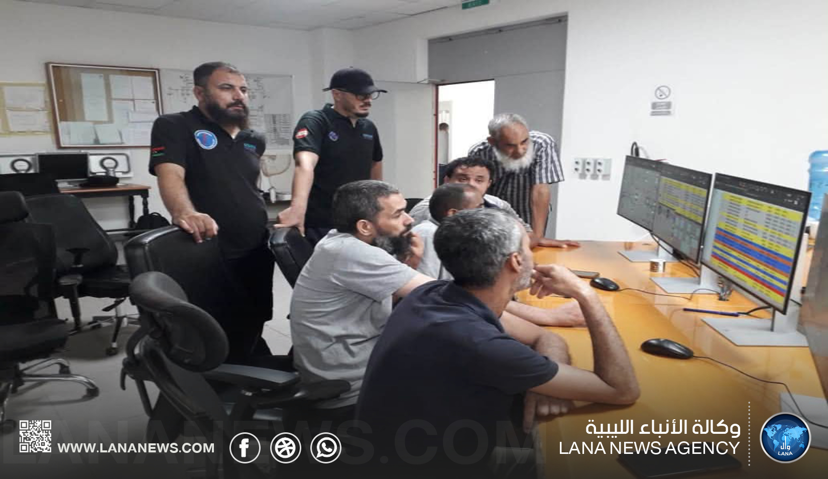 فرق التشغيل والصيانة تُواصل دعم استقرار محطات كهرباء بنغازي وطبرق