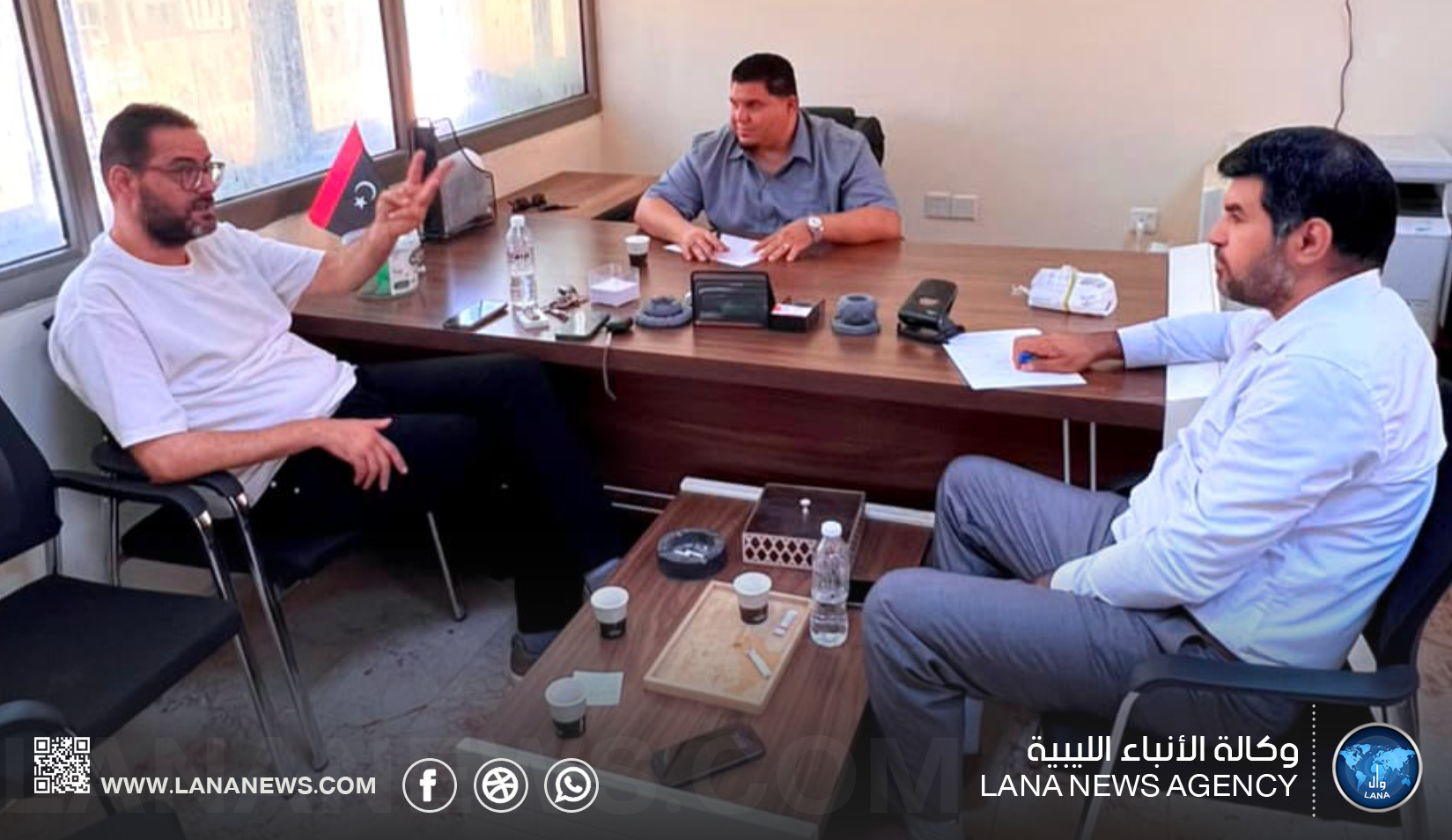 توجيهات بتقييم أداء مديري الإدارات والأقسام بالمركز الليبي للثقافات المحلية