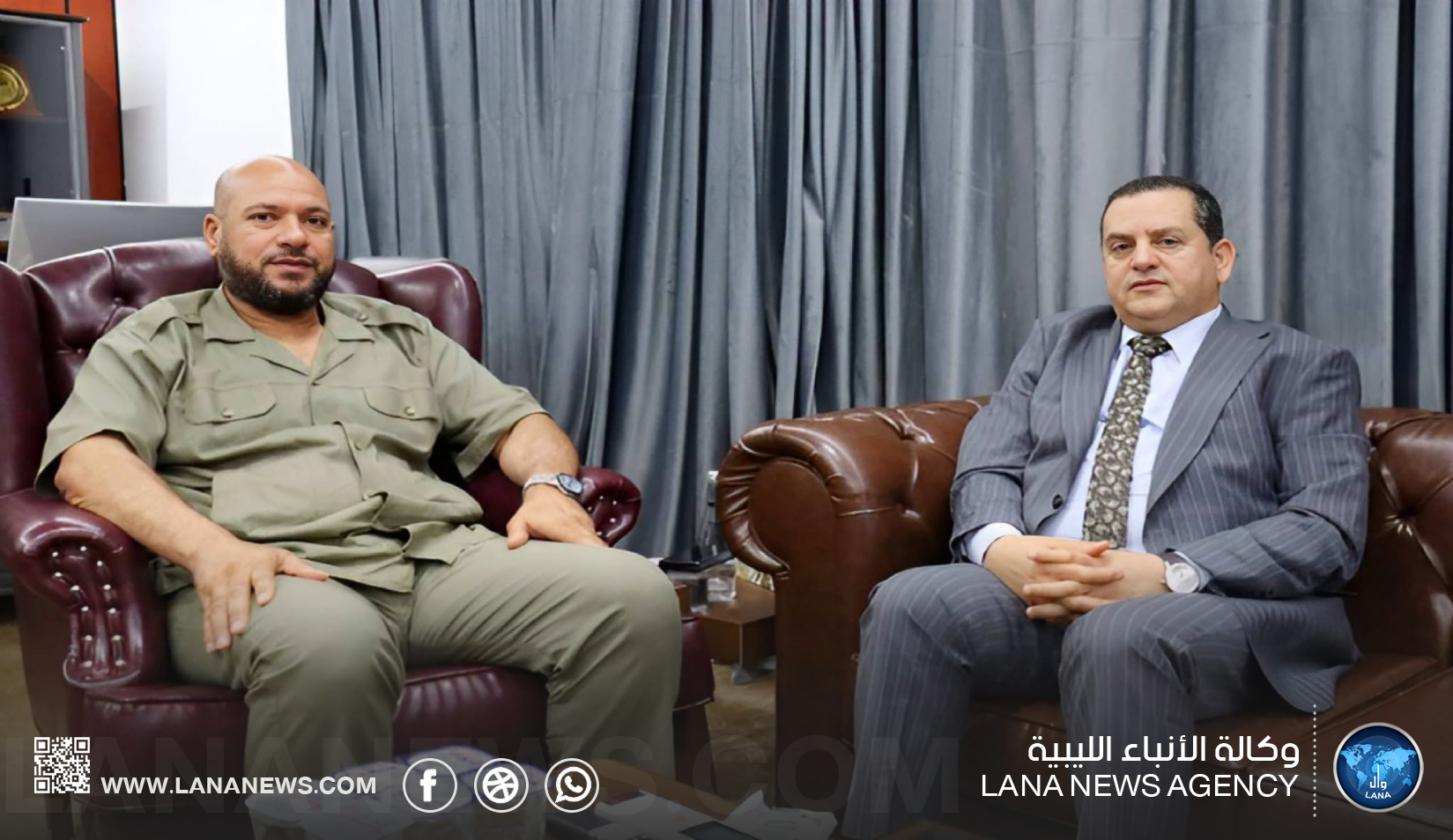 وزيرا الخارجية والصناعة يبحثان تعزيز الدبلوماسية الاقتصادية في ليبيا