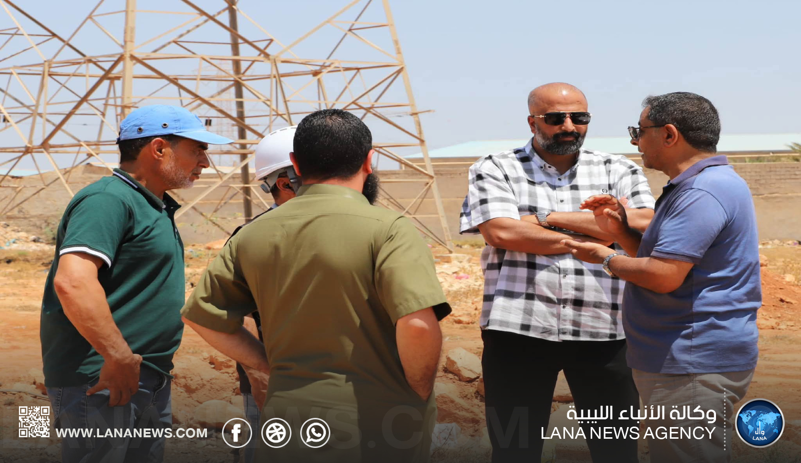 الكهرباء تواصل تأهيل دائرة الشمال سيدي فرج جهد 400 ك.ف