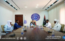 الحويج يُؤكد دعم مشاركة الشباب في بناء الدولة خلال لقائه وفد شباب التبو