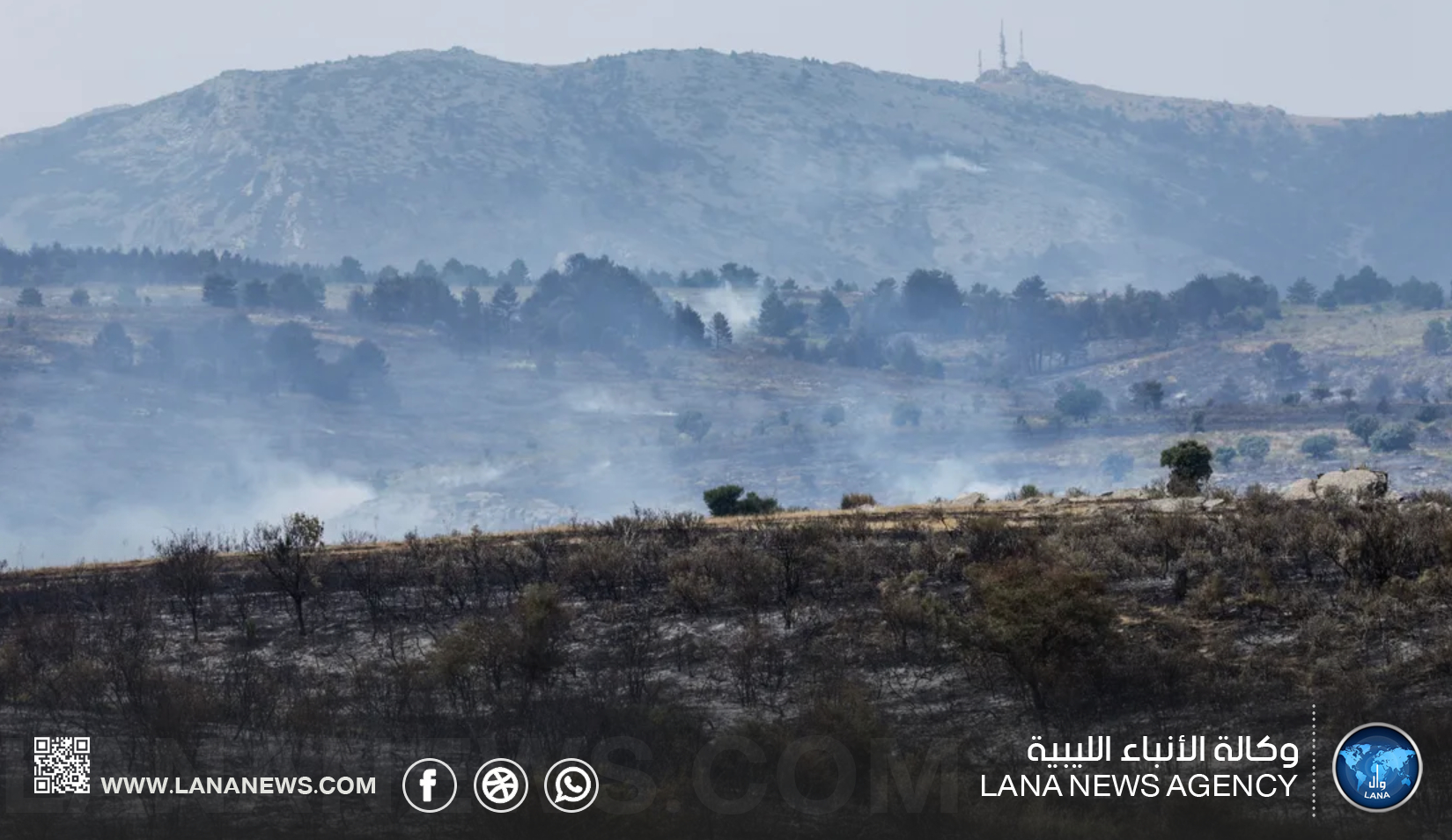 حرائق الغابات تلتهم أكثر من 32 ألف هكتار وسط إسبانيا