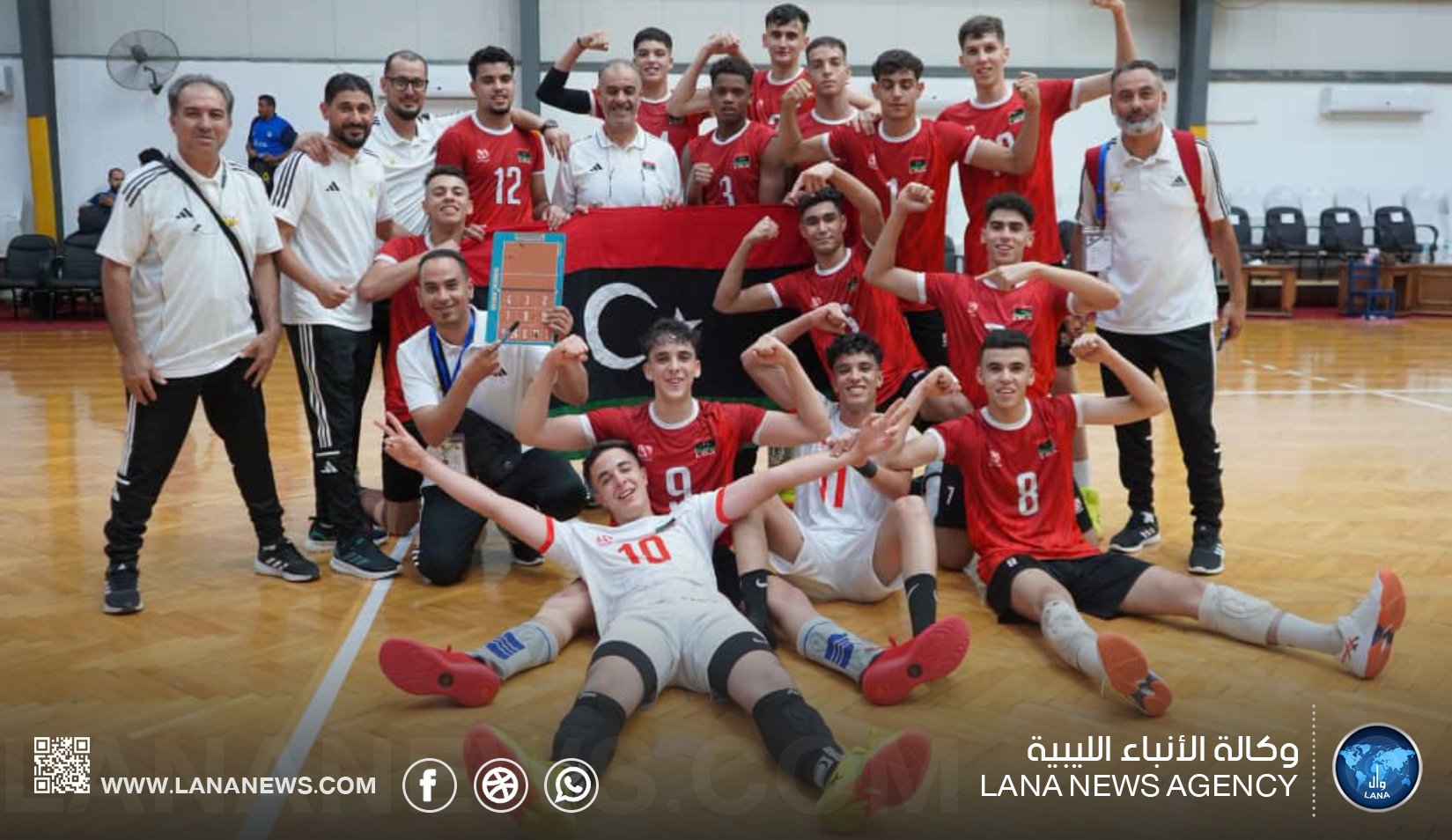 المنتخب الوطني للطائرة يتفوق على الجزائر في افتتاح البطولة الأفريقية