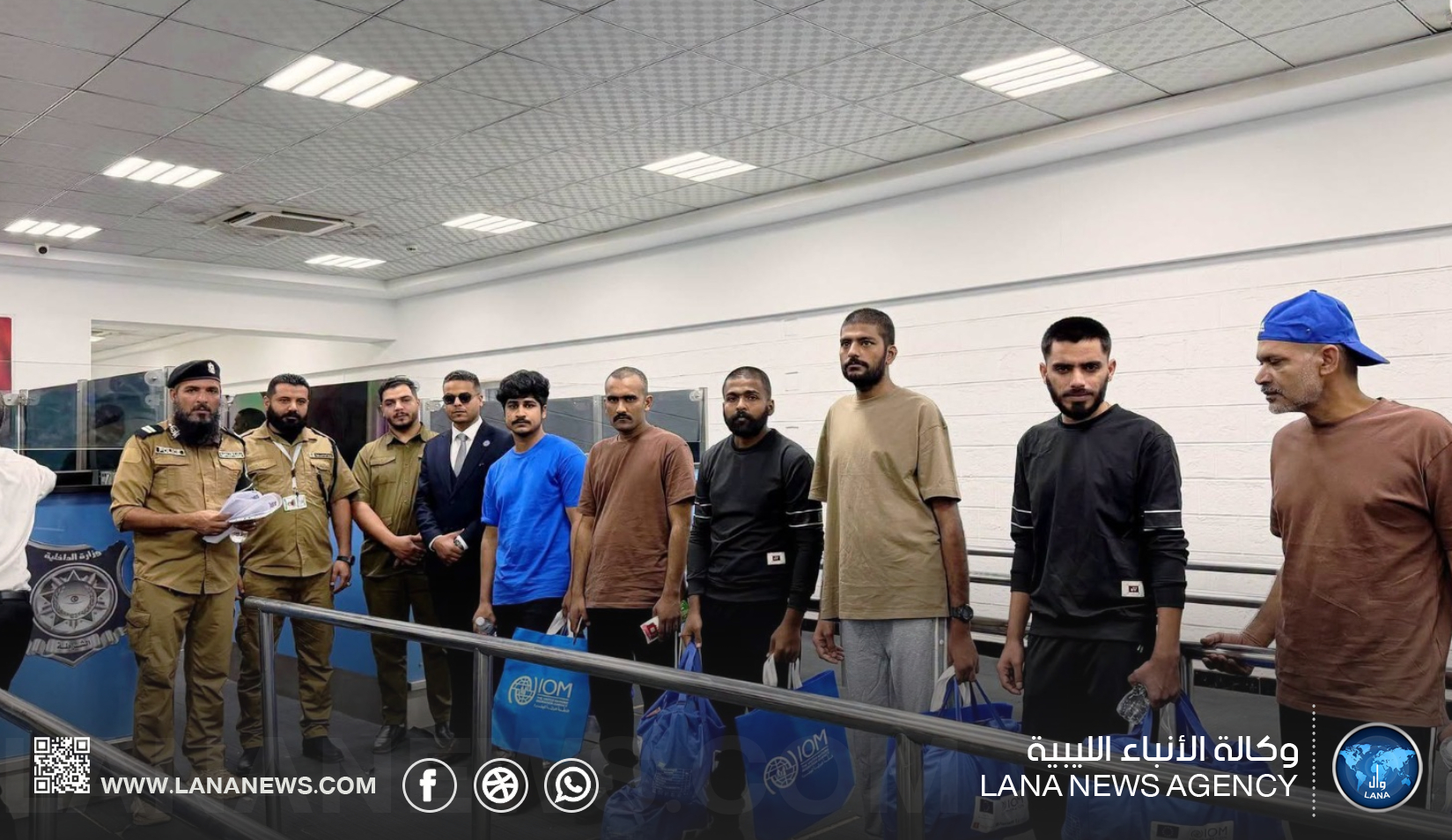 الخارجية تشرف على عودة طوعية لثمانية مهاجرين باكستانيين