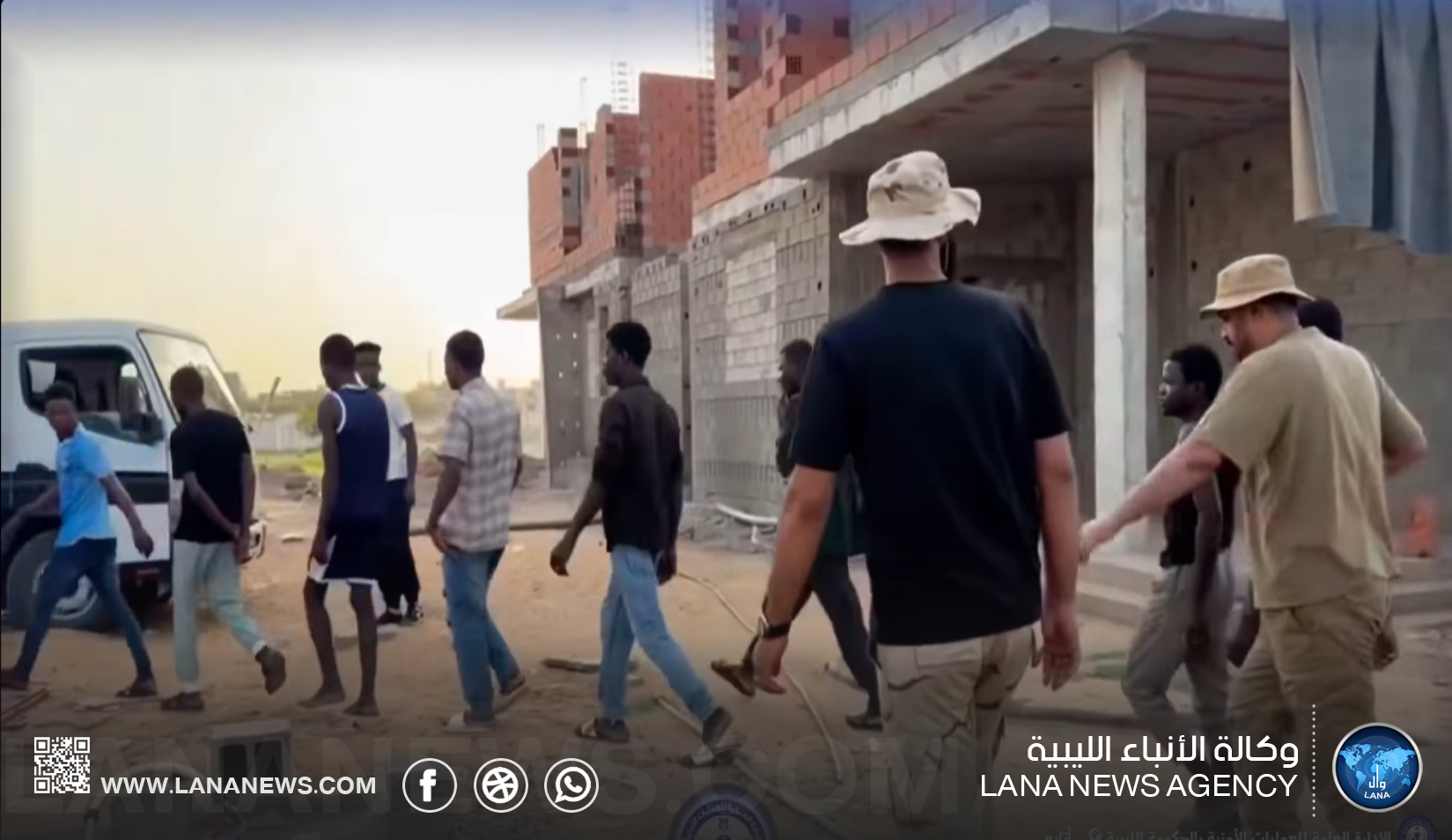 استمرار الحملات الأمنية لمكافحةِ الهجرة غير الشرعية بمدينة سبها