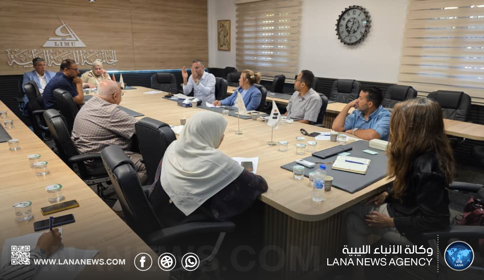 جلسة حوارية ببنغازي تُناقش تعزيز التنسيق بين البلديات والوحدات الإدارية المحلية