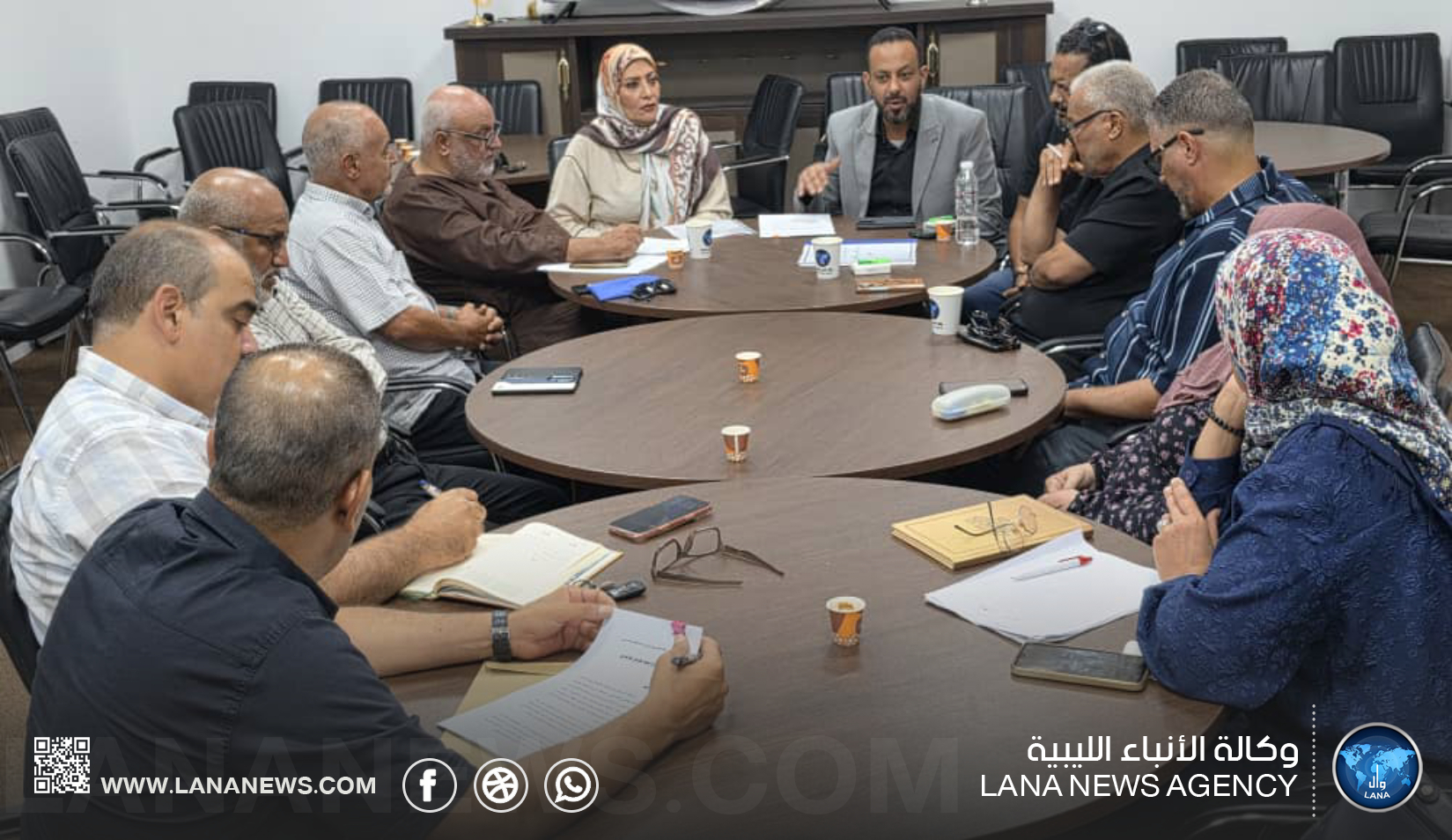 اللجنة العليا تستعرض ترتيبات تنفيذ البرنامج الثقافي والفني لبنغازي عاصمة الثقافة العربية 2026